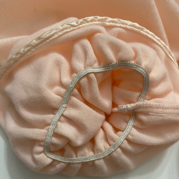 Vintage ILISE STEVENS pink cotton, satin feel pajama Nightgown Size women’s M - Picture 13 of 16